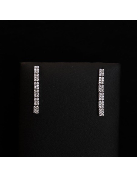 EARRINGS WITH CUBIC ZIRCONIA