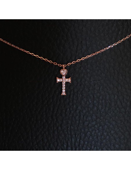 ZIRCONIA CROSSBODY PENDANT