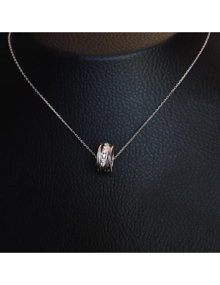 NECKLACE WITH ZIRCONIA