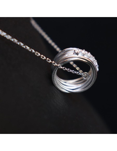 NECKLACE WITH ZIRCONIA