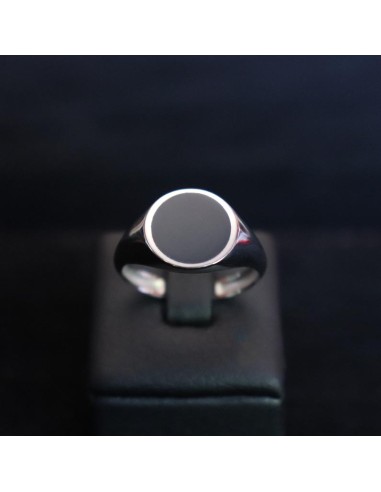 MEN'S RING WITH ONYCH
