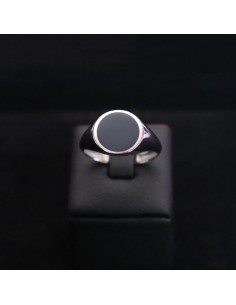MEN'S RING WITH ONYCH 2