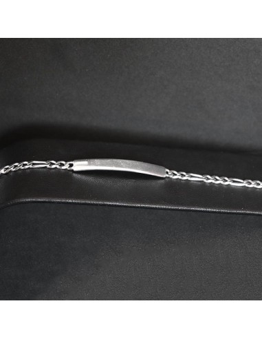 MEN'S BRACELET WITH PLATE