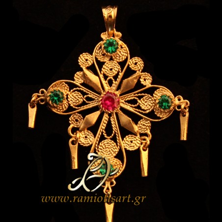 women cross from Attiki traditional