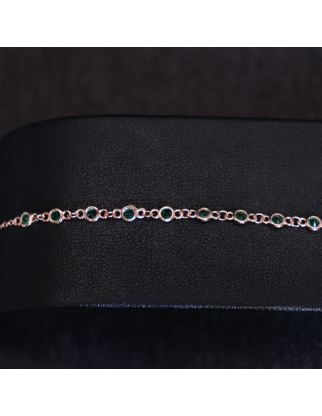 ΒΡΑΧΙΟΛΙ ΜΕ ΠΡΑΣΙΝΑ ΖΙΡΓΚΟΝ