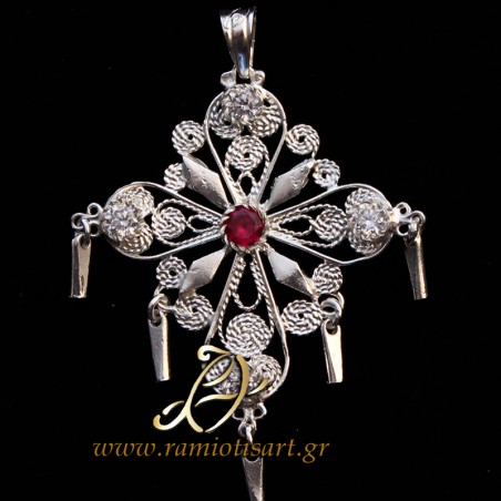 women cross from Attiki traditional