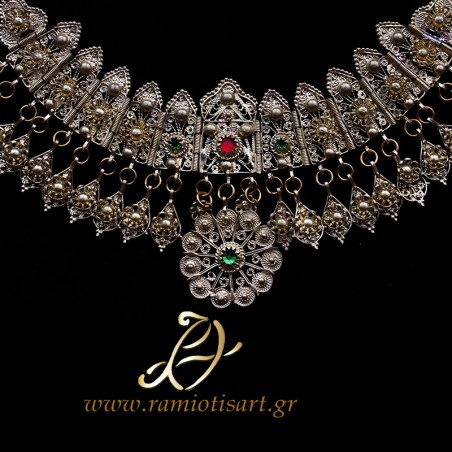 Giordani traditional pectoral jewel of Viotia