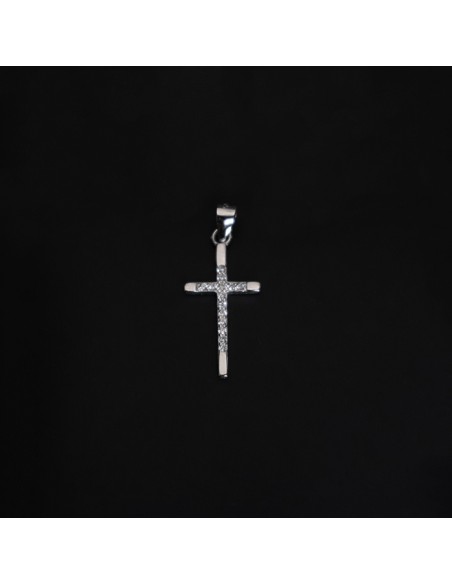 WOMEN'S CROSS WITH ZIRCON