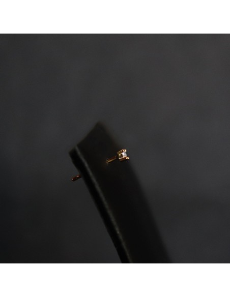 EARRINGS WITH ZIRCONIA