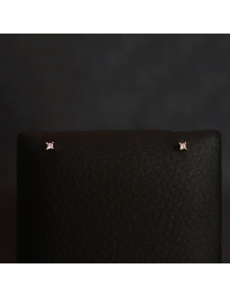 EARRINGS WITH ZIRCONIA