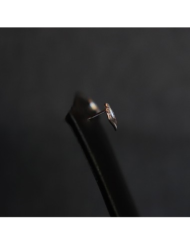 SILVER HEART EARRINGS WITH ZIRCONIA