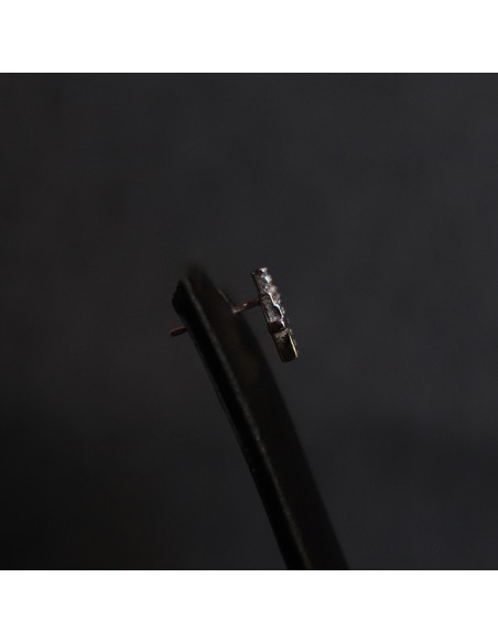 EARRINGS SILVER CROSSES