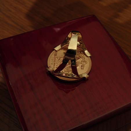 Δαχτυλιδι με λιρα κωδ. Δ16