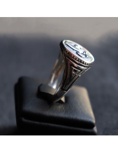 MEN'S SILVER RING 2