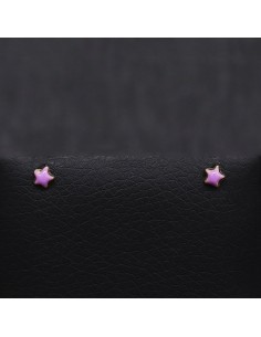 CHILDREN'S GOLD EARRINGS WITH A STAR