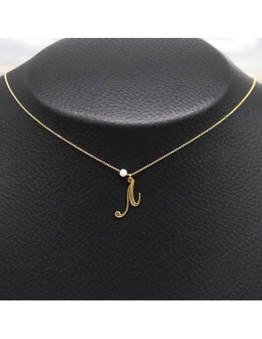 GOLD NECKLACE WITH MONOGRAM "Λ"