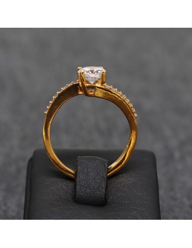 ΜΟΝΟΠΕΤΡΟ ΧΡΥΣΟ ΔΑΧΤΥΛΙΔΙ ΜΕ ΖΙΡΓΚΟΝ