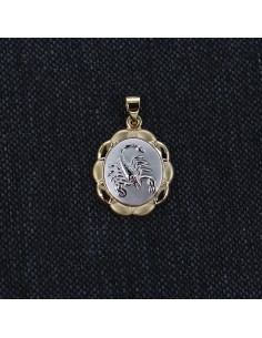 ΧΡΥΣΟ ΚΡΕΜΑΣΤΟ ΖΩΔΙΟ ΣΚΟΡΠΙΟΣ