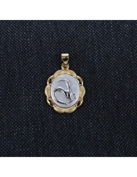 GOLD PENDANT SIGN CAPRICORN