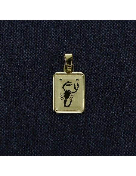 GOLD SIGN PENDANT SCORPIO