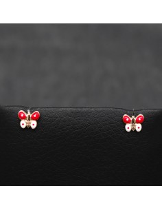 EARRINGS FOR CHILDREN WITH BUTTERFLIES