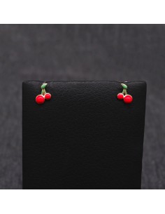 CHILDREN'S CHERRY EARRINGS