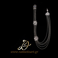 traditional mens brooch for vlachos costume