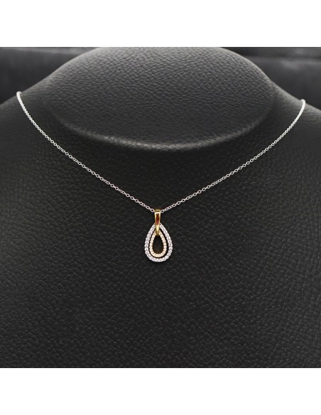 NECKLACE WITH ZIRCONIA