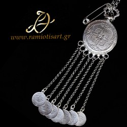 cretan traditional jewel with clock replica 2