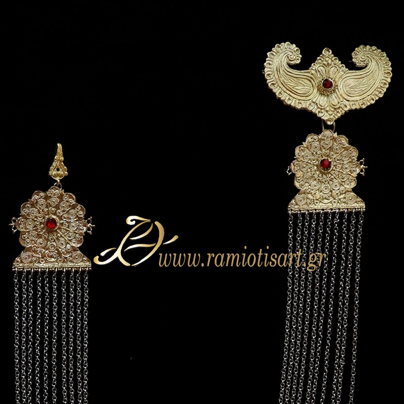 karagouna traditional jewel "baltsouda" for the...