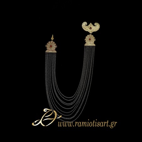 karagouna traditional jewel "baltsouda" for the apron