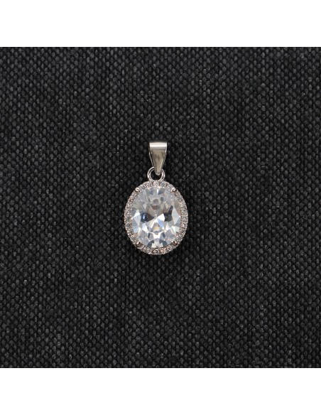 PENDANT WITH WHITE ZIRCON