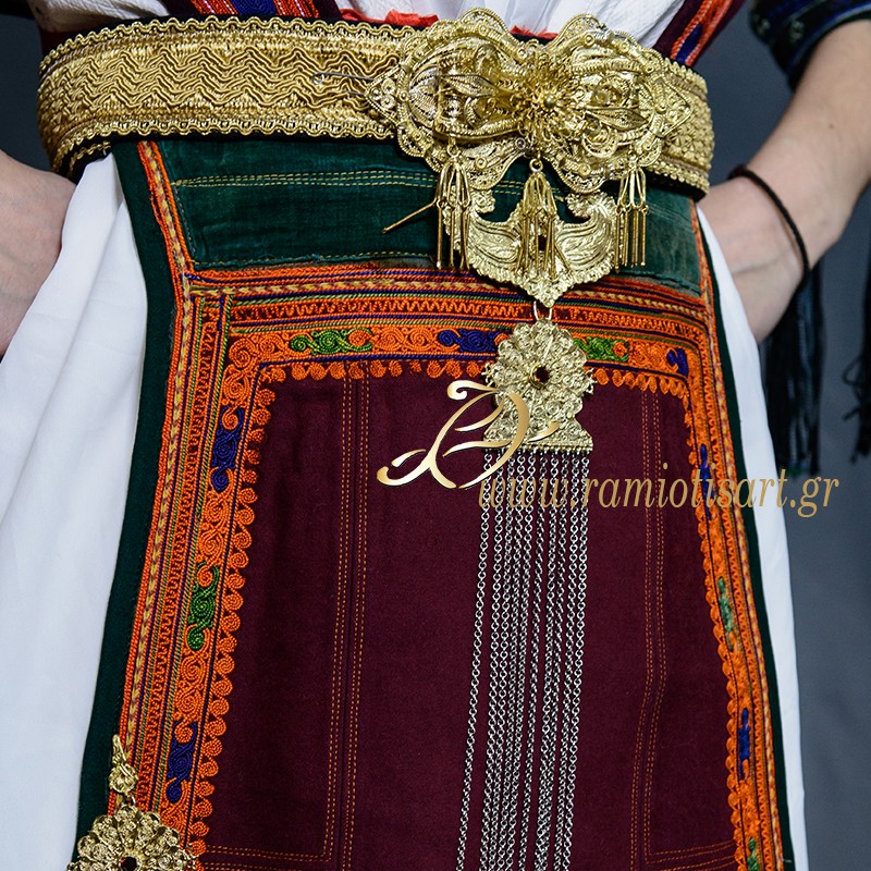 karagouna traditional jewel "baltsouda" for the...