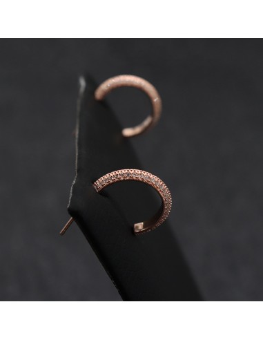 ROSE GOLD HOOP EARRINGS