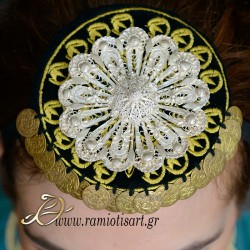 pontian headdress with filigree decoration