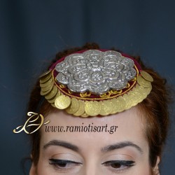 "tepe" ornament for the woman's hat of Pontos