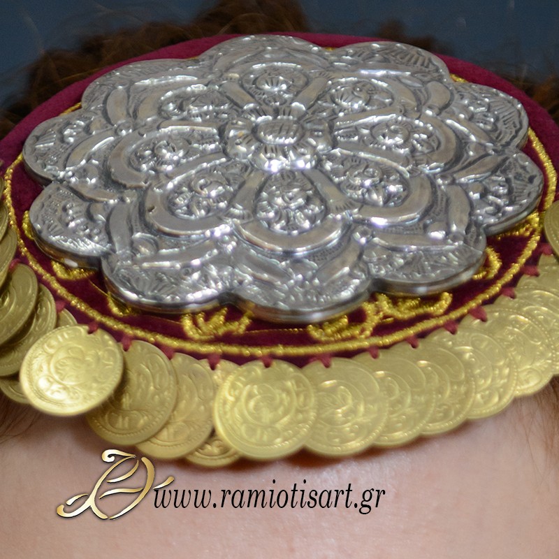 "tepe" ornament for the woman's hat of Pontos