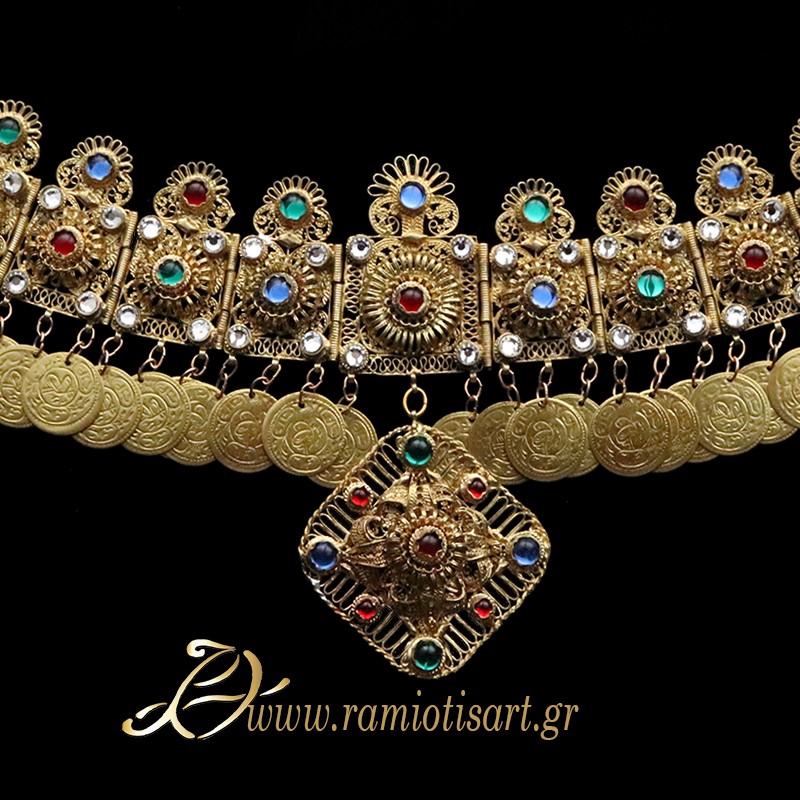 Giordani (girdani) pectoral traditional jewel...