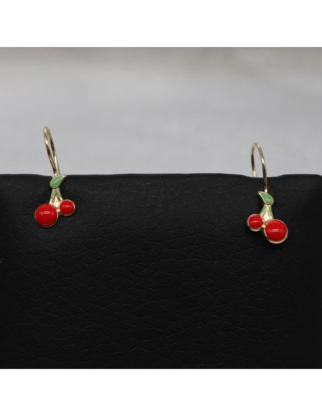 CHILDREN'S CHERRY EARRINGS