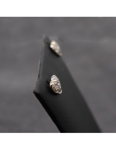 WHITE GOLD EARRINGS WITH ZIRCONIA
