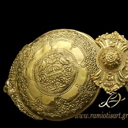 Traditional buckle bronze big size 2