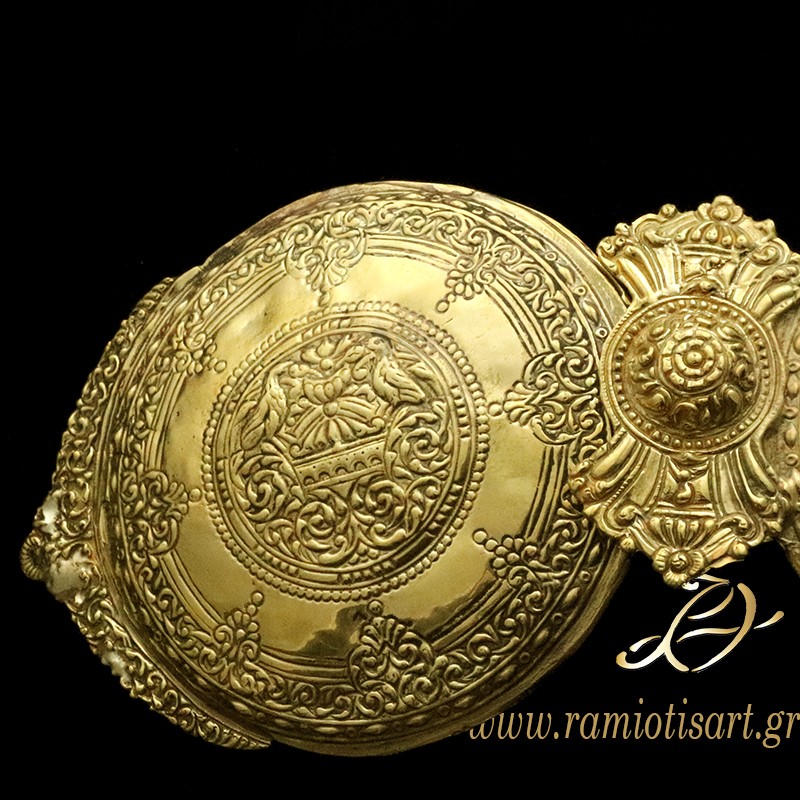 Traditional buckle bronze big size