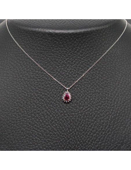 NECKLACE WITH RUBY