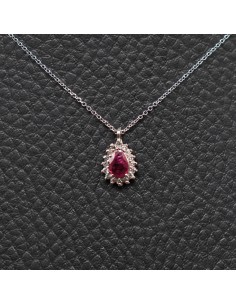 NECKLACE WITH RUBY
