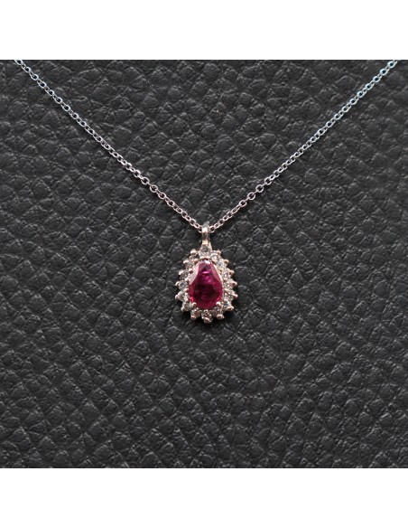 NECKLACE WITH RUBY