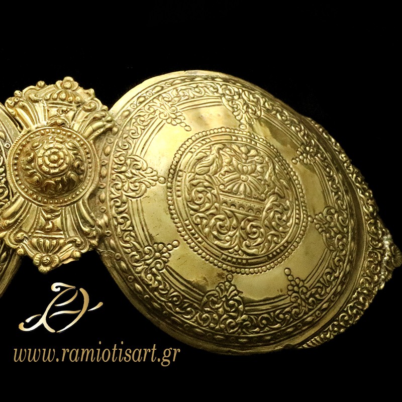 Traditional buckle bronze big size