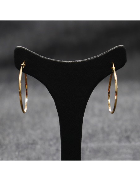GOLD HOOP EARRINGS