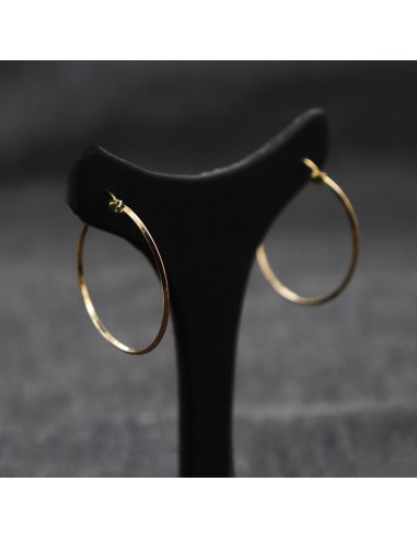GOLD HOOP EARRINGS