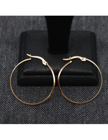 GOLD HOOP EARRINGS