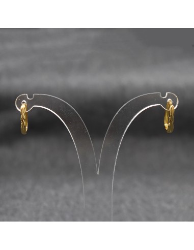 GOLD PLATED HOOP EARRINGS